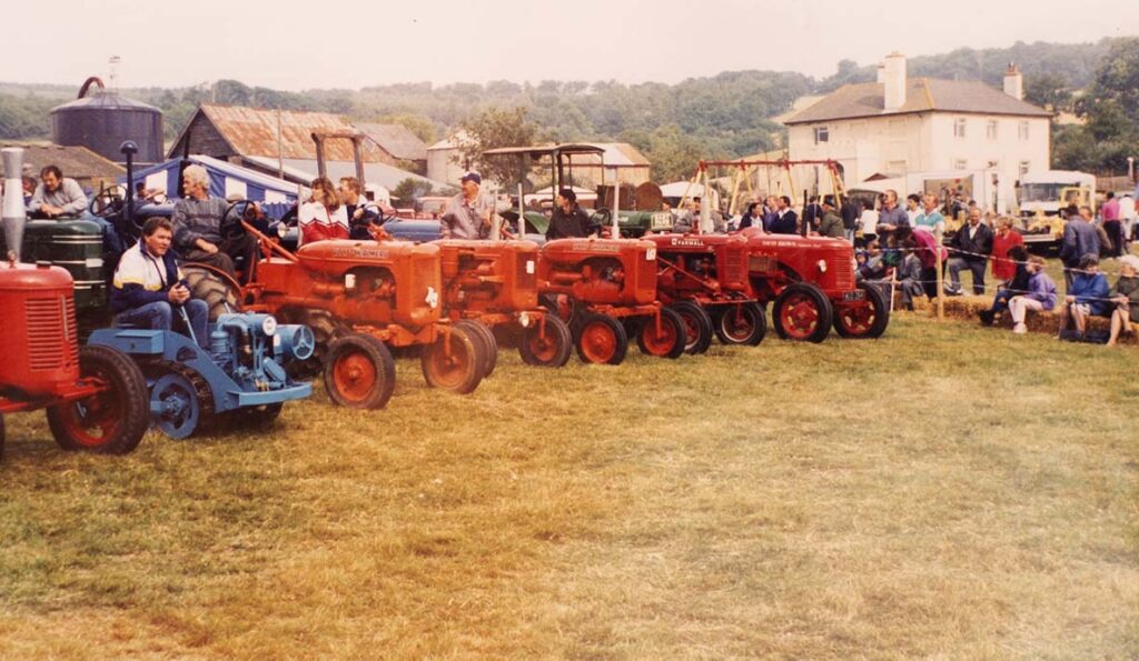 Photograph of the Bishopsteignton Vintage Rally 1992