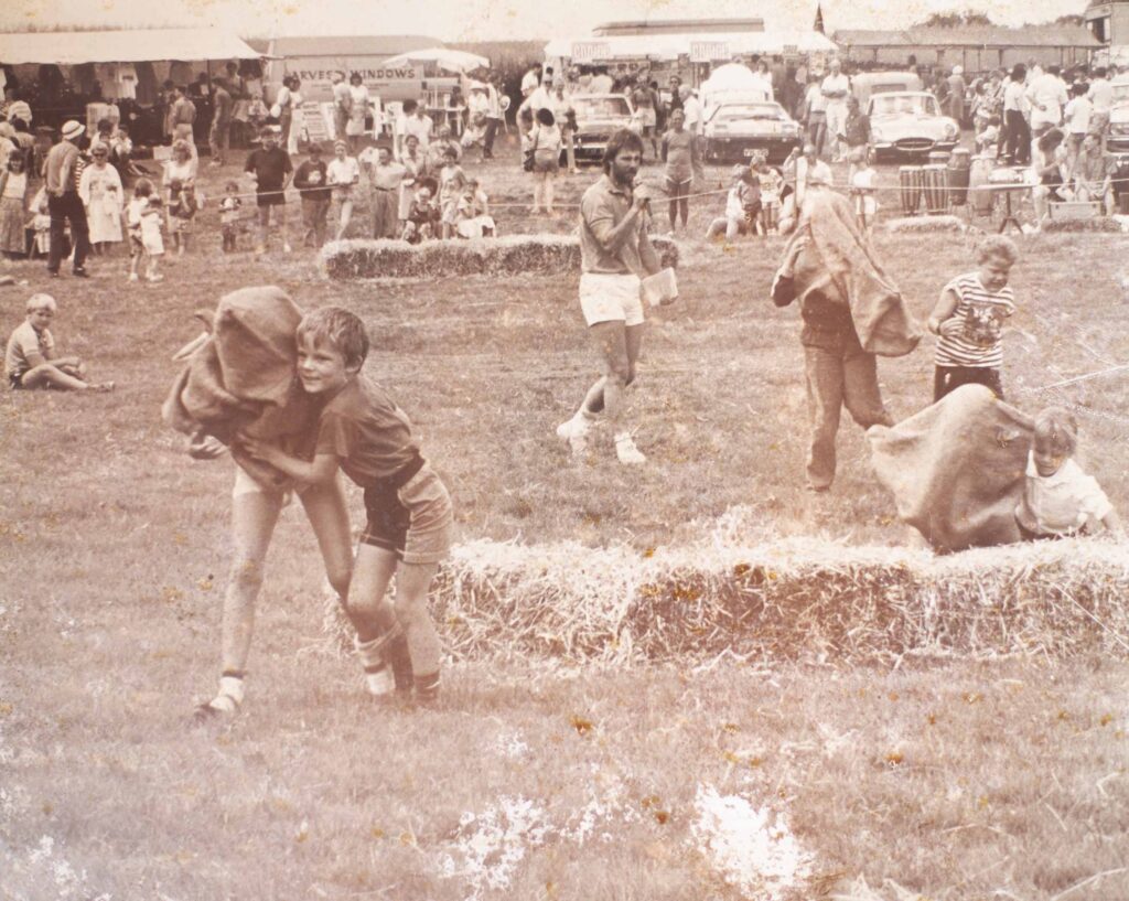 Photograph of the Bishopsteignton Vintage Rally 1989