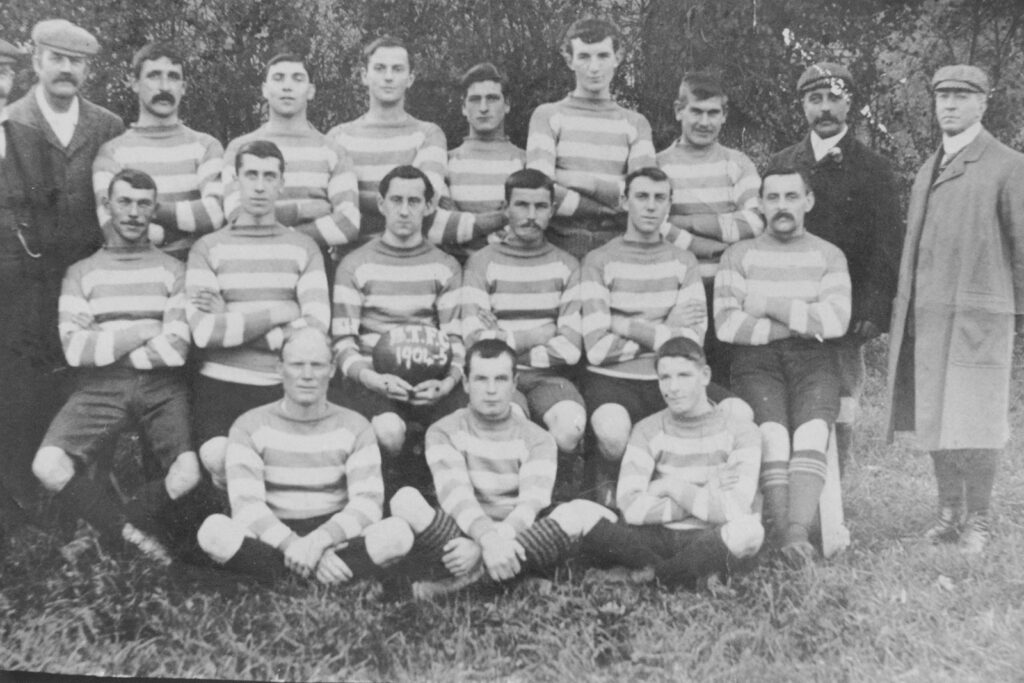 Photograph of Bishopsteignton Football Team 1903