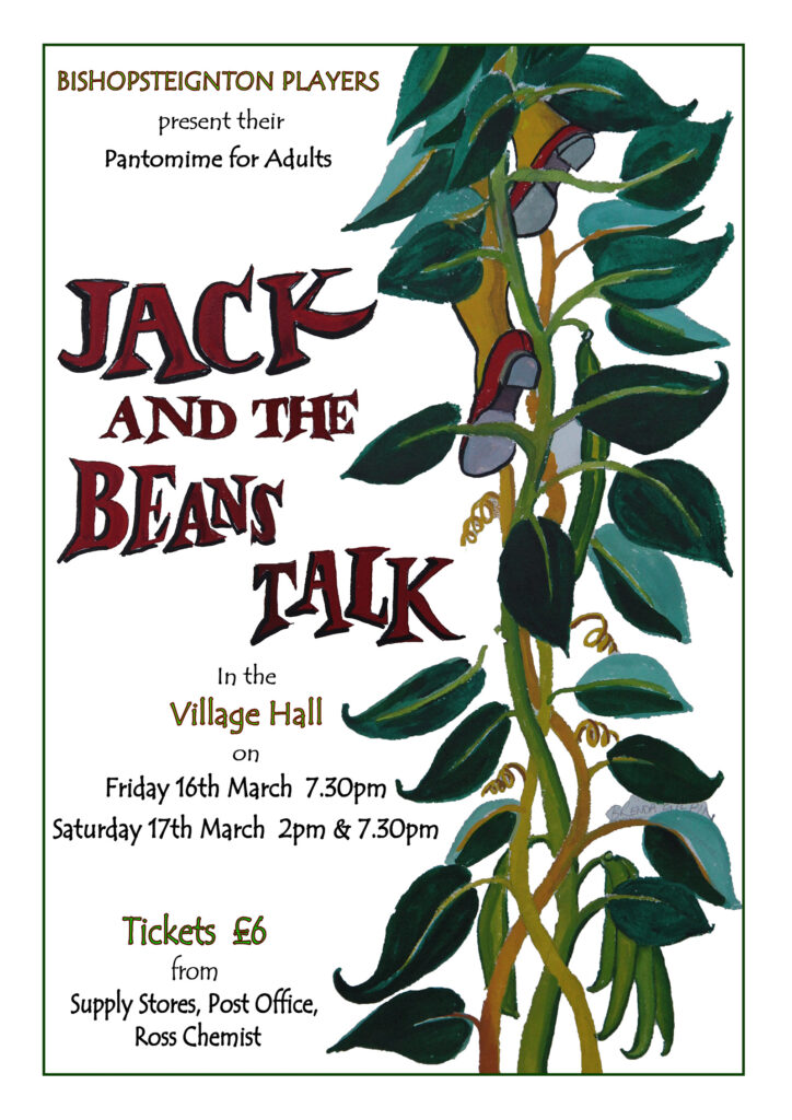 Printed Material Bishopsteignton Players 'Jack and the Beans' Panto 2012