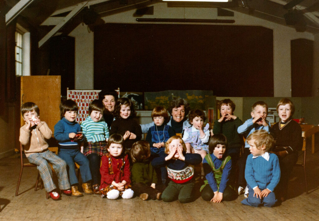 Mounted Photograph regarding Bishopsteignton Playgroup